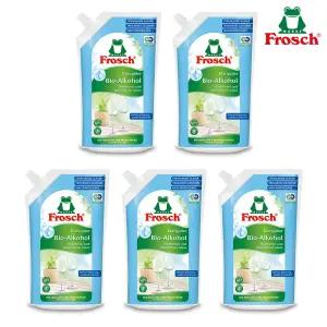 프로쉬 식기세척기 헹굼 보조용 린스 리필 750ml 5개