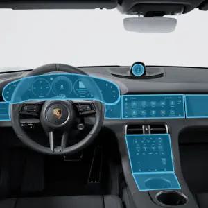 포르쉐 신형 타이칸 2025~ 실내 보호필름 PPF 보호필름