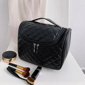 [셀러허브 1][HYIJMWZ8_4B]퀄팅 메이크업파우치 화장품 대용량파우치