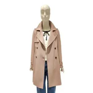 [롯데백화점]SOUP 더블 베이직 미디 트렌치코트 SB3BB90