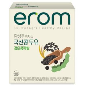 [이롬]  황성주 국산콩두유 검은콩깨쌀 190ml x 64개 bt