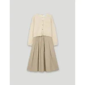 [코데즈컴바인](신세계 사우스시티) 니트가디건 우븐원피스 셋업 (CKA-OP503W2)