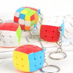큐브 키링 퍼즐 3X3 집중력향상 학생 단체 선물 행사 칭찬 축제 수학 초등