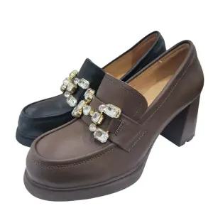 [미소페]미소페 여성7cm 보석장식청키 로퍼 112431020   (MISO1004WM)_HDD