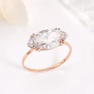 [비앤비골드] 14K 오벌 마퀴즈컷 에센셜 반지 RSS40992