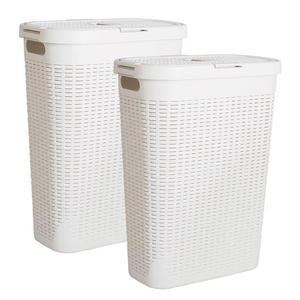 바스클립 세탁물 바구니 세트 40L 2P 코스트코 잡화마켓