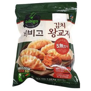 비비고 만두 씨제이 김치 왕교자만두 1.05KG