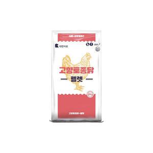 메온셀 대한사료 고향 토종닭 펠렛 닭사료 20kg