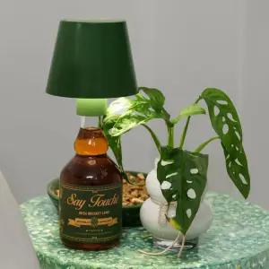 위스키 램프 그린 포터블 무선 조명