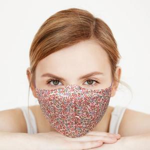 꽃마스크 국산 꽃무늬 마스크 자외선차단마스크 천마스크 면마스크 먼지 산책 단체 어머니 봉사