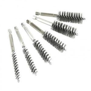 육각 철브러쉬 드릴용 전동 쇠브러쉬 녹제거 6종 (3mXdR)