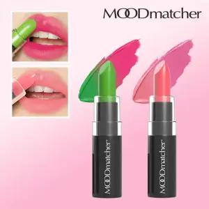 [무료배송] 미국 직수입 무드매쳐 컬러체인지 립스틱 BEST 2종세트 (그린+핑크)