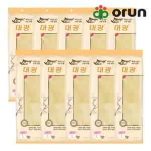 오런 대광 고무장갑 대형 L 아이보리 X 10개