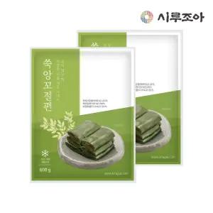 [내일도착] 굳지않는 쑥 앙금 절편 떡 600g X 2팩