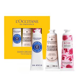 록시땅 핸드크림 시어버터 30ml+체리플라썸 30ml+로즈 30ml 성년의날