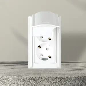 전기 콘센트 커버 덮개형 세로 타입 화이트 AJBATH/매입형/2구/방수/방우형/덮개/매입/방우/욕실/방수형