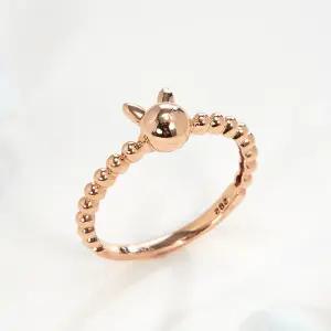 14K 바니 블링 토끼 볼볼 반지 PNR41417