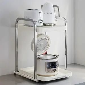 2단 슬라이딩 밥솥 전자렌지 선반 전자레인지 수납장 오븐 다이 렌지장 다용도 거치대