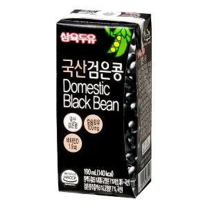 삼육식품 삼육두유 국산 검은콩 190ml 24개