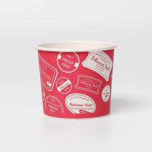 해피팩 350 푸드컵 일회용 닭강정 떡볶이 다용도 종이용기 1박스 1000개