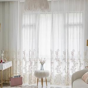 황금자수 커튼 풀세트 구성 안방 거실 풍수인테리어