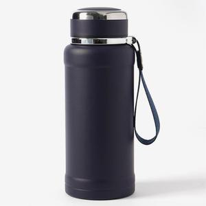 800ml 네이비 SUS316 보온병 손잡이 휴대용 물병 스텐텀블러 북미스타벅스