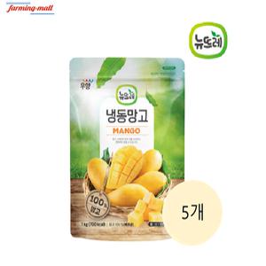 [보금푸드] 뉴뜨레 냉동 망고 베트남산 1kg x 5개