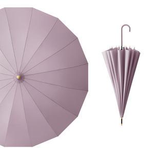 소프트 장우산 튼튼한 16살대 접이식 우산