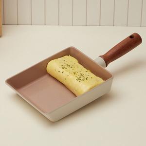 (생활가전) 비자트 우브 IH 사각 계란말이팬 인덕션 계란팬 에그팬 19x15cm 국산