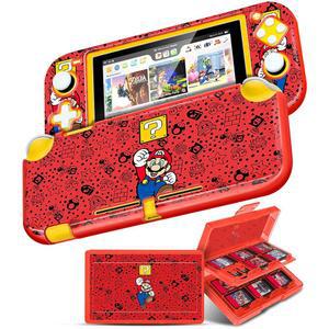 24개의 게임 홀더가 있는 스위치 라이트 케이스 및 게임 카드 케이스용 시노시