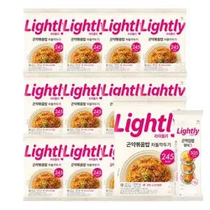 차돌깍두기 곤약볶음밥 200g 12개 + 곤약김밥 220g