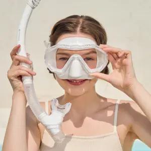 안티포그 스노쿨링 마스크 실리콘 물안경 세트 성인 스노클 프리다이빙
