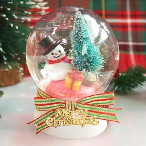 5인세트 겨울 눈사람 크리스마스 스노우볼 만들기 유치원 초등 돌봄 단체행사 DIY