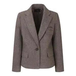 [하프클럽/신원아울렛]울혼방 테일러드 싱글 자켓 SJJAX2125 H