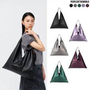 [피플오브더월드] 에이팩 레더 숄더백 1종