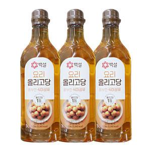 CJ제일제당 백설 요리올리고당 1.2kg 3개 쌀엿 설탕 물엿 요리당