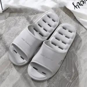 40000KM 미끄럼방지 욕실 슬리퍼 화장실 물빠짐 논슬립 욕실화 그레이