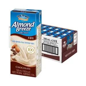 [매일] 아몬드브리즈 초콜릿 190ml 24팩