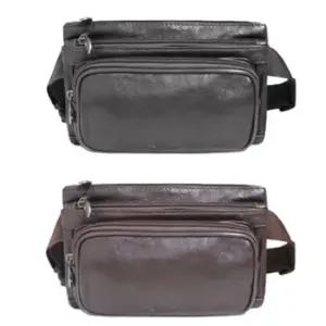 가죽 허리색 가방 캐주얼 작은 인기 웨이스트 바디백 남자웨이스트백 여행용힙색 남성웨이스트