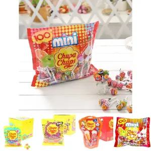 츄파춥스 미니 100개입 막대사탕 화이트데이 캔디선물/막대/사탕/대용량/캔디/젤리/스틱사탕/스틱캔디