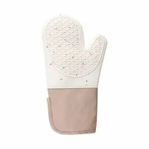 실리콘 오븐 장갑 아이보리/냄비손잡이/세트/2P/전자레인지/베이킹/안전/내열/주방/집게/면장갑/작업