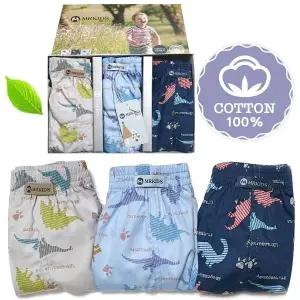 여름 남자 공룡캐릭터 어린이 3매 팬티 크랙디노트렁크