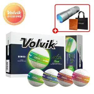 볼빅 엑시아 네온 듀얼코어 야광 골프공 3피스 1더즌 (12구)