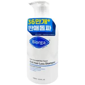 NEW 바이오가 탈모완화 샴푸 바이오틴 손상모발개선 탈모완화샴푸 1000ml