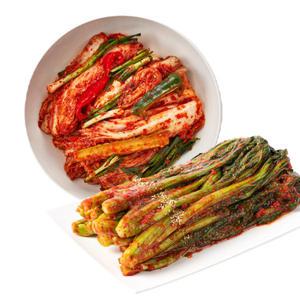 도미솔김치 특선겉절이2kg+갓김치2kg(2종,4kg)