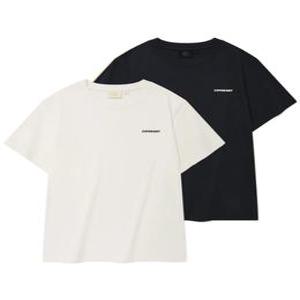 커버낫 여성 쿨 코튼 에센셜 티셔츠 2P B1 CO2502STE3 DN BT OT HG