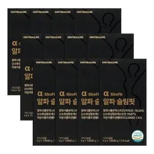 지니트레저 알파 슬림핏 15포X12개 / 알파씨디 알파CD