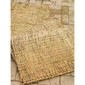 볏짚 매트 지푸라기 온실 밀짚 1M 등산로 방지 깔개 폭 1. 미끄럼 길이