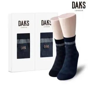 닥스양말 신사2족 선물세트 면후다중목 탑포인트사각 25806