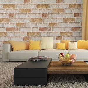 폼블럭 포인트벽지 100X20m 단열벽지 셀프벽지 파스텔벽돌/디자인 단열재 결로방지 붙이는벽지